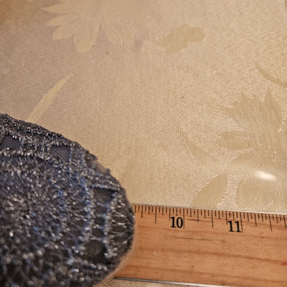 NWOT Parpell Studio Pewter/Silver Lace Espadrille - Picture 9 of 11